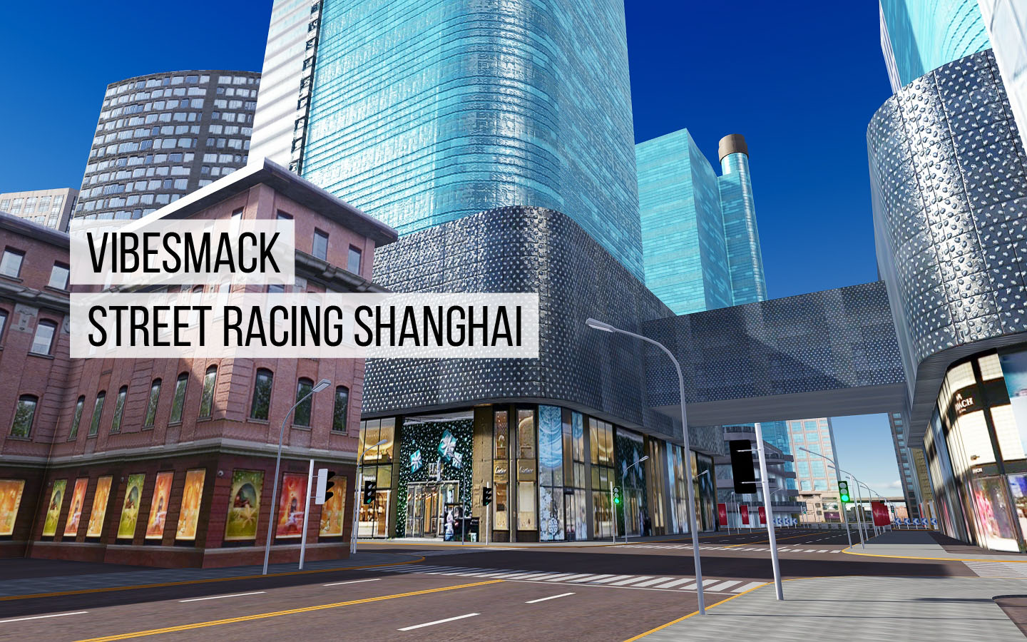 VibeSmack Street Racing Shanghai - Digital Race Track for Assetto Corsa